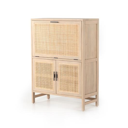 Caprice Bar Cabinet In Natural Mango by FOUR HANDS