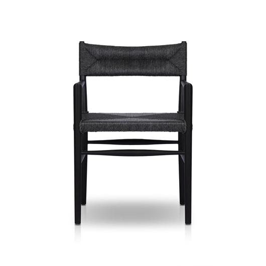 Lomas Outdoor Dining Armchair - Vintage Coal by Four Hands