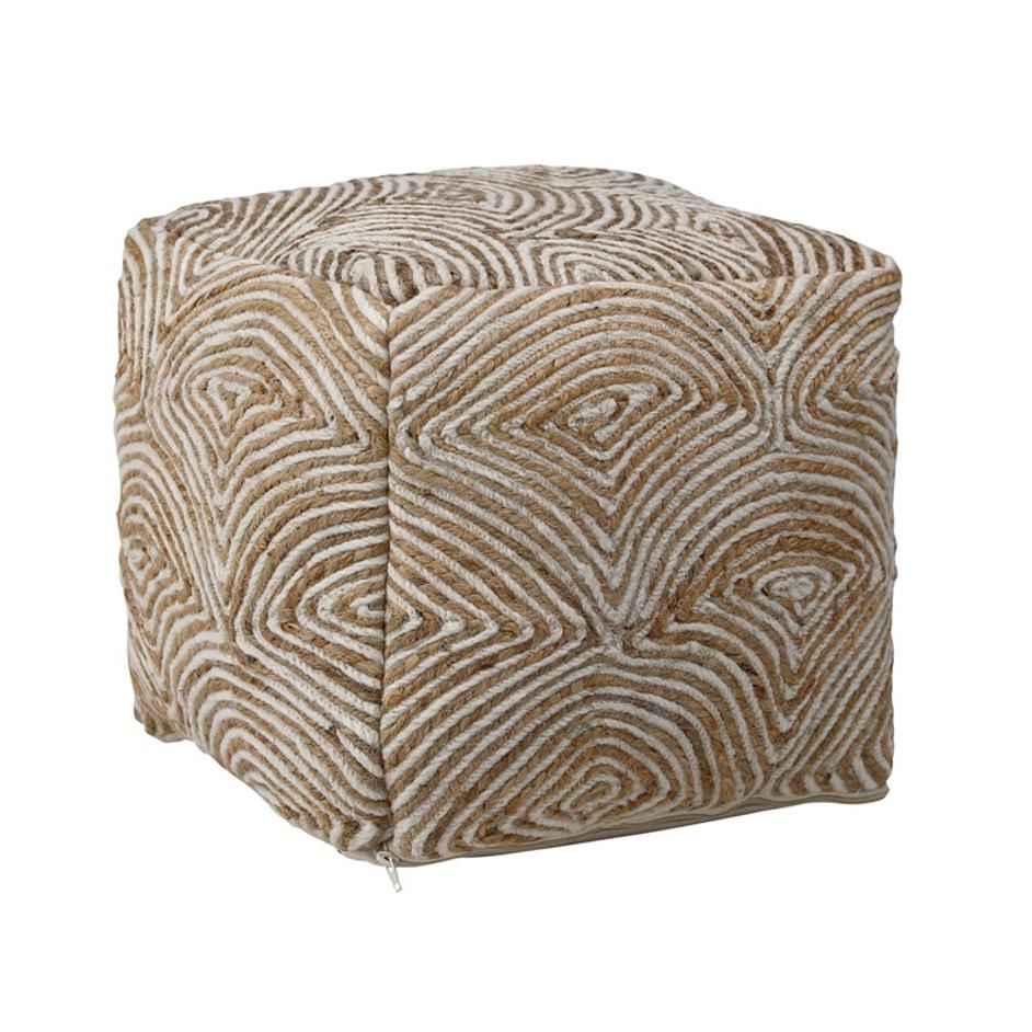 Denali Pouf by Curated Collections