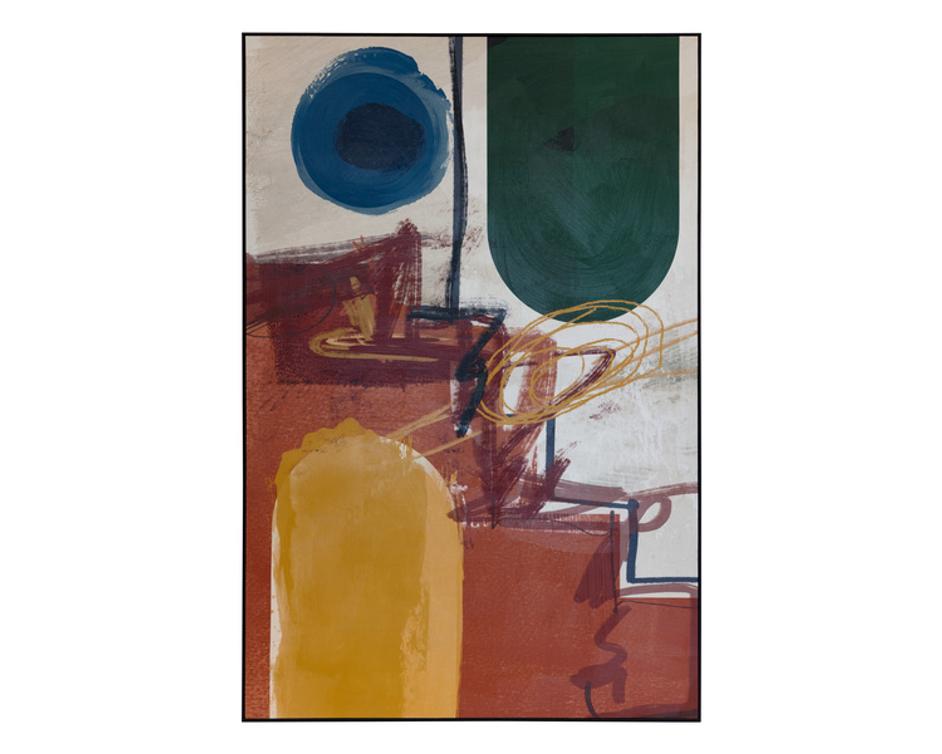 COLONIAL REVIVAL - 48" X 72" - BLACK FLOATER FRAME by Sunpan