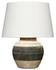 Bernard Ceramic Table Lamp with Linen Shade by Jamie Young