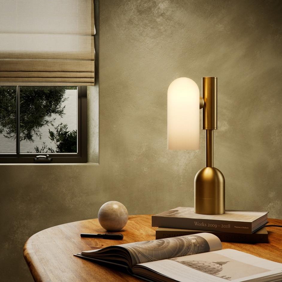 Odyssey Table Lamp - Burnished Brass by Four Hands