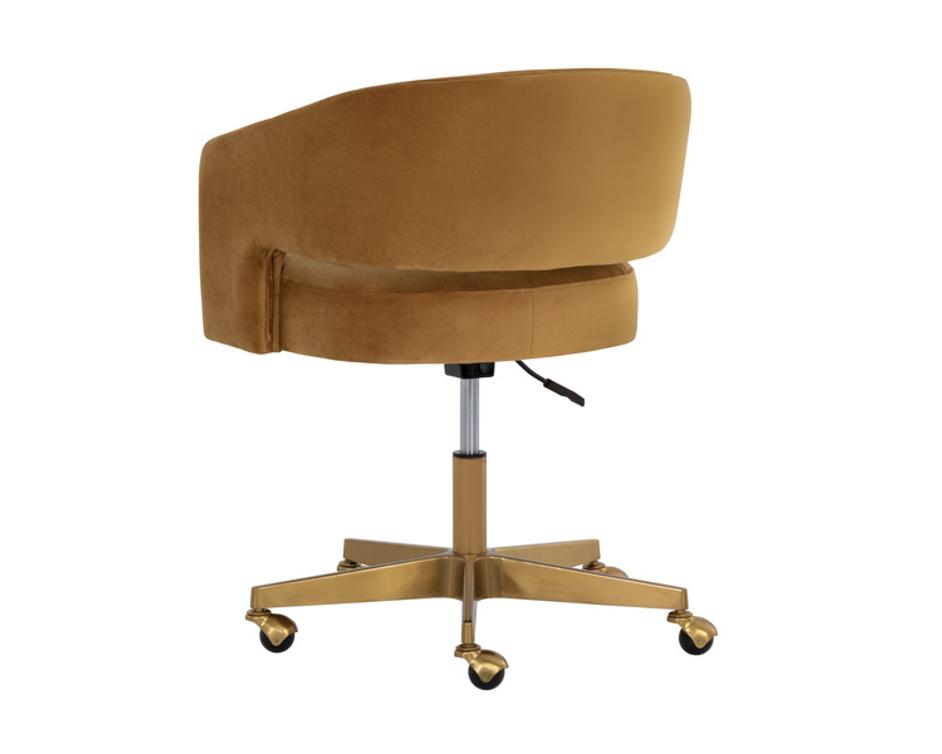CLAREN OFFICE CHAIR - GOLD SKY by Sunpan