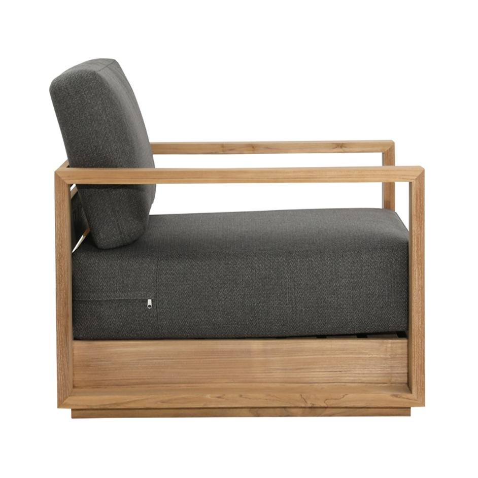 Alden Outdoor Sofa Chair by Curated Collections