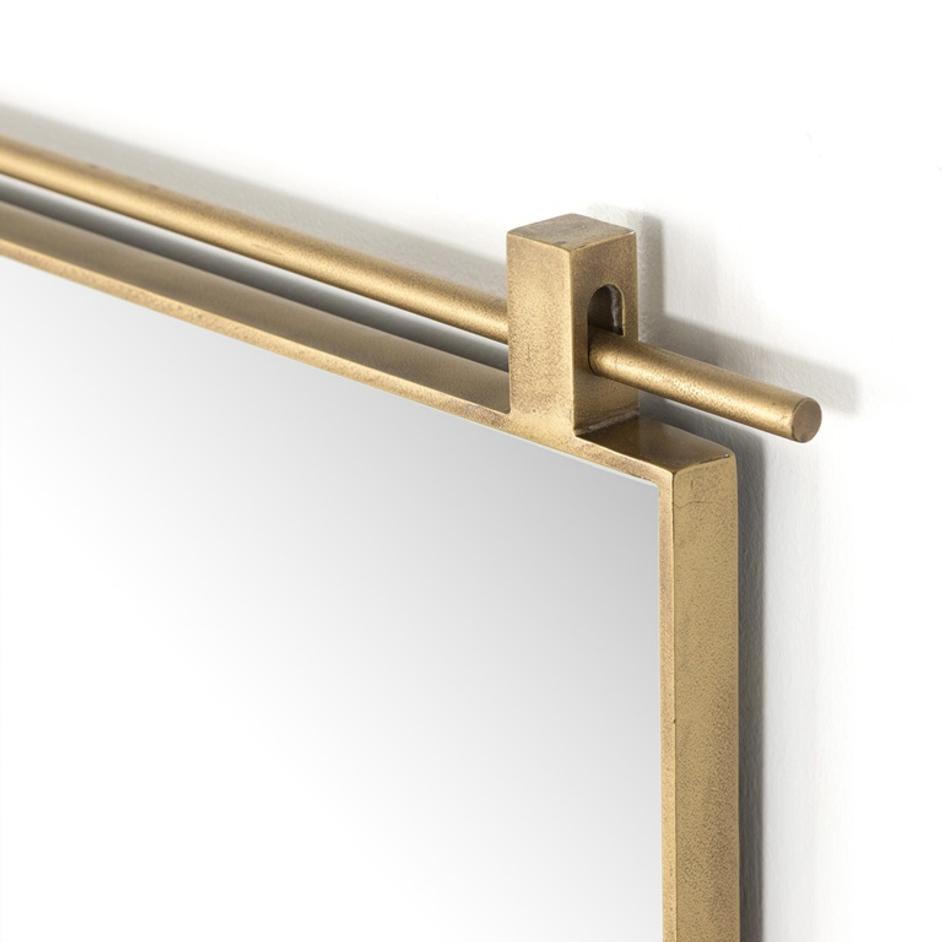 Chico Small Arch Mirror - Antique Brass by Four Hands