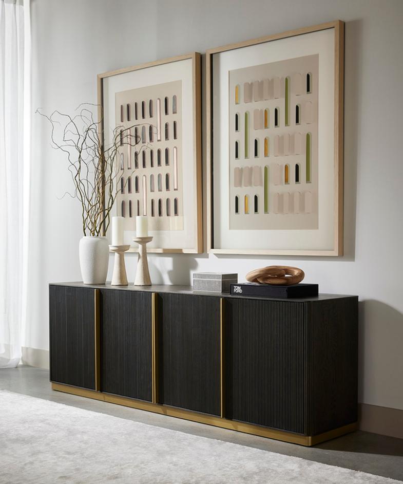 KALLA DINING TABLE - RECTANGULAR - CHARCOAL - 96" by Sunpan