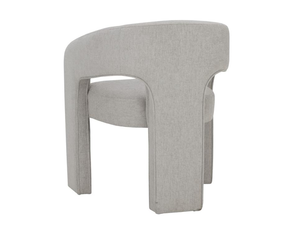 ISIDORE DINING ARMCHAIR - ERNST SANDSTONE by Sunpan