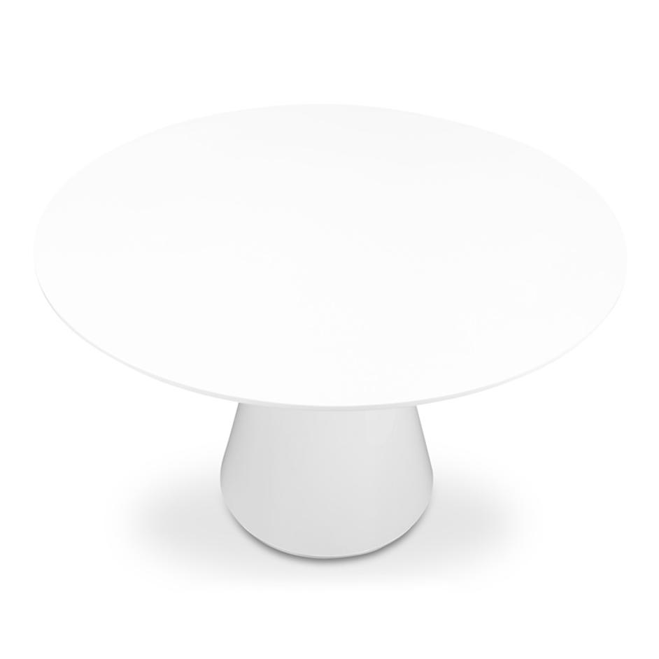 OTAGO DINING TABLE ROUND WHITE by Moes Home