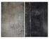 Opposites Attract (set Of 2) - 40" X 60" - Charcoal Floater Frame by Sunpan