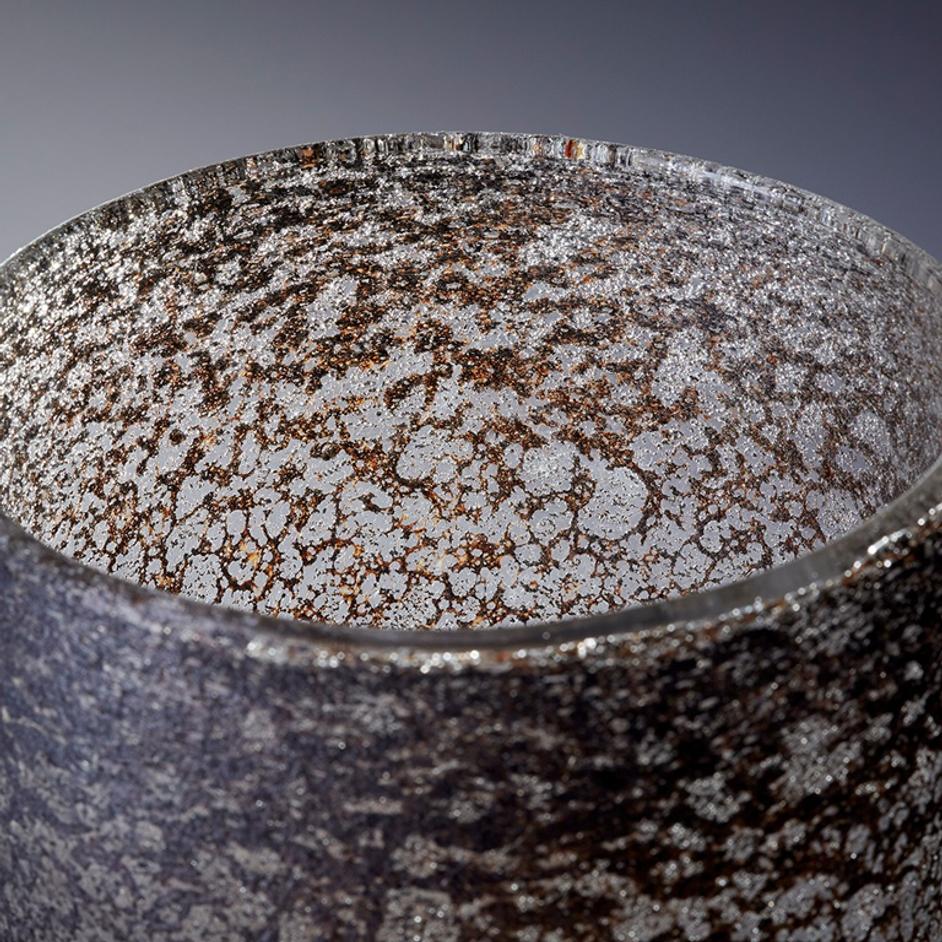 Large Cordelia Vase in Brown by Cyan Design