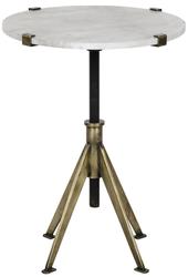 Edith Adjustable Side Table, Small by Noir Furniture