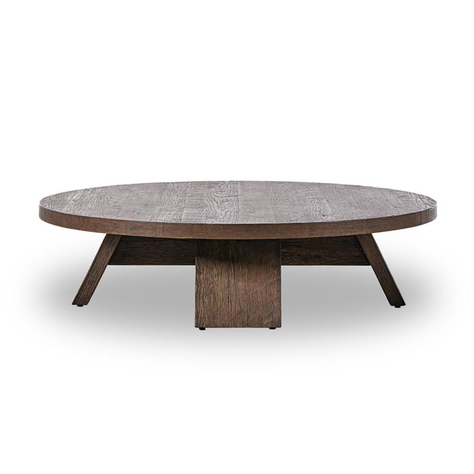 Sparrow Coffee Table In Ashen Oak Resawn by Four Hands