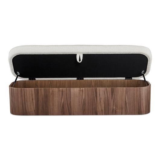 Sonny Bench Walnut by Moes Home
