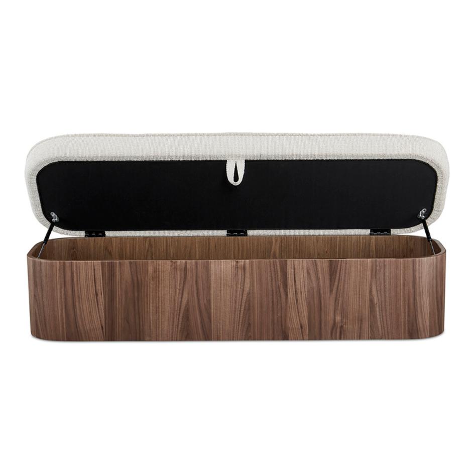 Sonny Bench Walnut by Moes Home