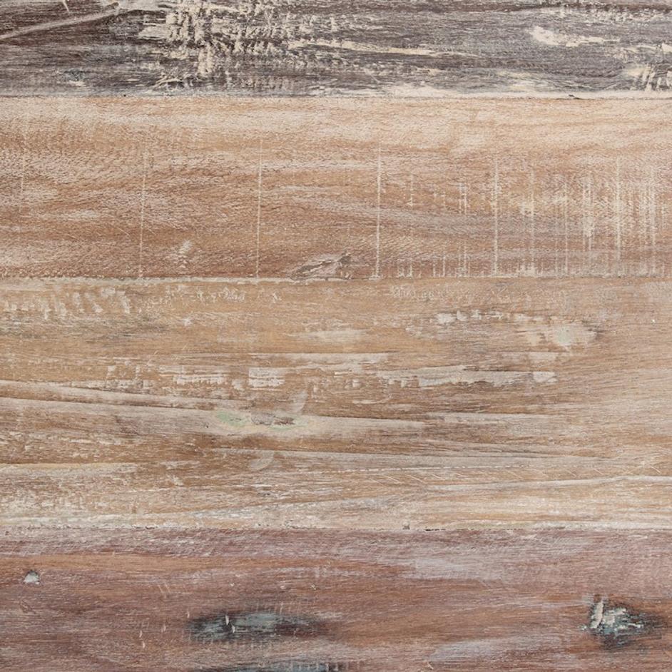 Baltim Reclaimed Wood 3Dwr Print Block Cabinet by Classic Home