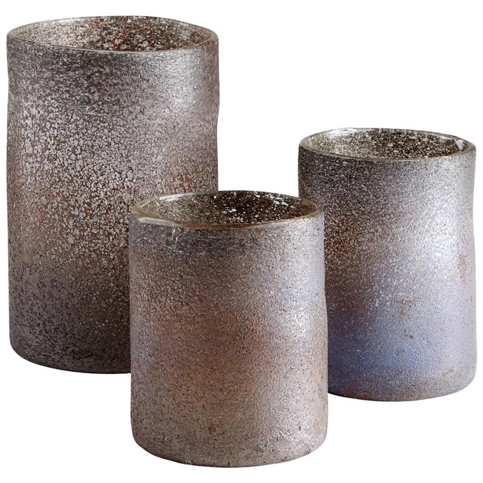 Large Cordelia Vase in Brown by Cyan Design