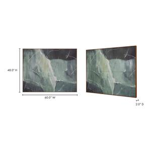 IMPRESSION FRAMED PAINTING VERDANT PALETTE by Moes Home