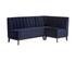 KOSOVO BANQUETTE - BROWN - ABBINGTON NAVY by Sunpan