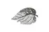 Birch Leaf Wall Art, Silver, Medium by PHILLIPS COLLECTION