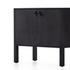 Isador Bar Cabinet In Black Wash Poplar by FOUR HANDS