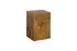 Teak Slice Stool, Square, Warm Teak Red Finish by Phillips Collection