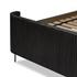 Fletcher Queen Bed - Distressed Black Oak by Four Hands