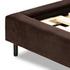 Inwood King Bed - Surrey Cocoa by Four Hands