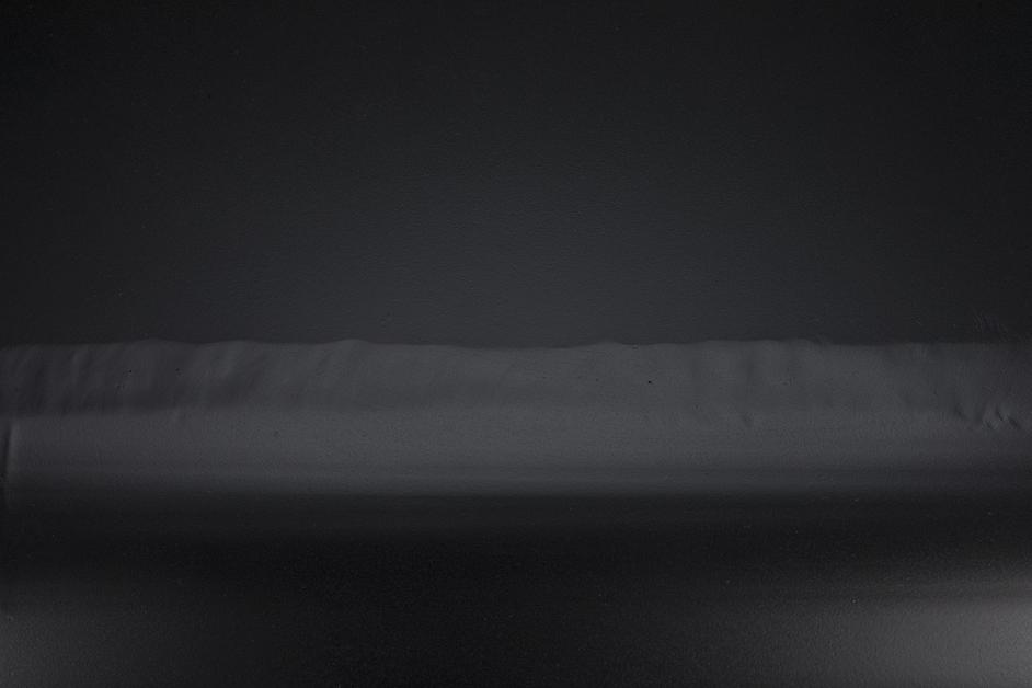 Katana Oval Dining Table, Black Metal by Noir Furniture