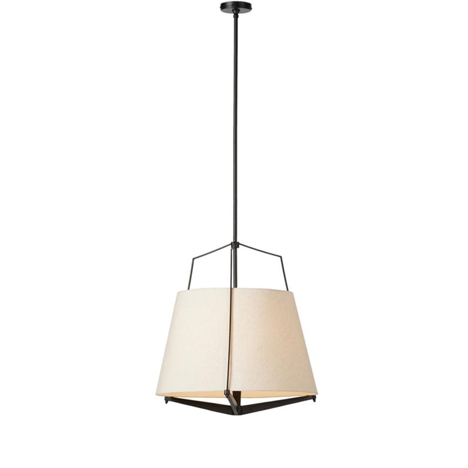 Ziggy Pendant In Light Beige by Four Hands