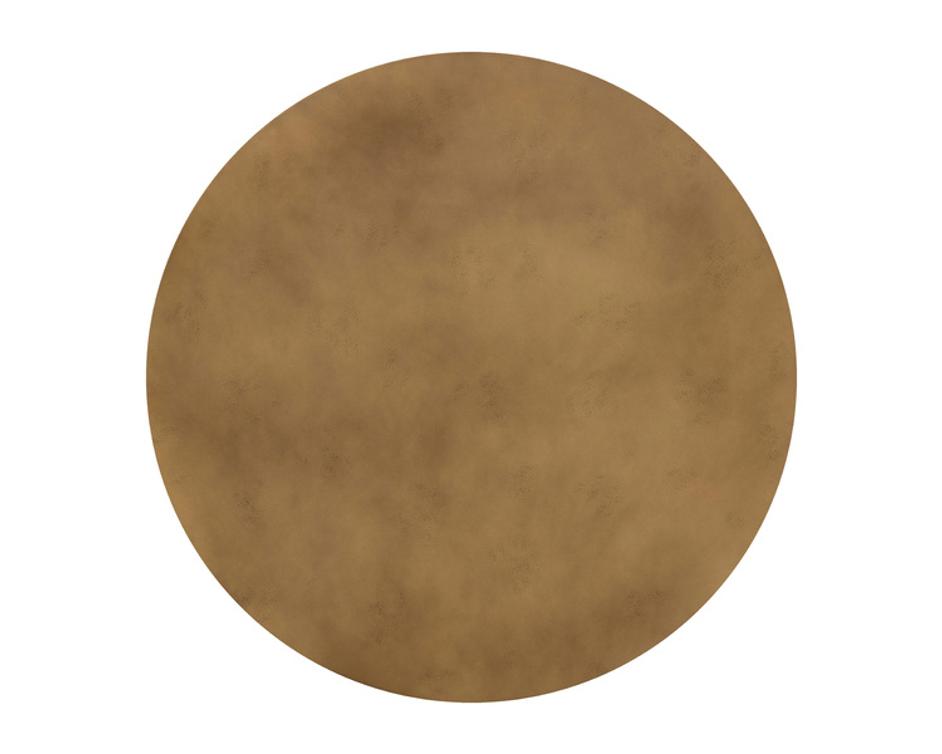 BERNABY COFFEE TABLE - ANTIQUE BRASS by Sunpan