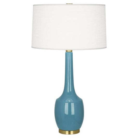 Steel Blue Delilah Table Lamp by ROBERT ABBEY