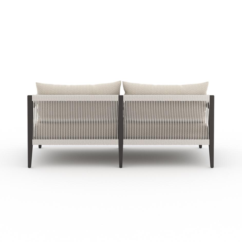 Sherwood Outdoor Sofa 63" in Bronze/Sand by FOUR HANDS