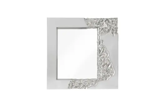 Mercury Mirror, Square, Silver Leaf by PHILLIPS COLLECTION