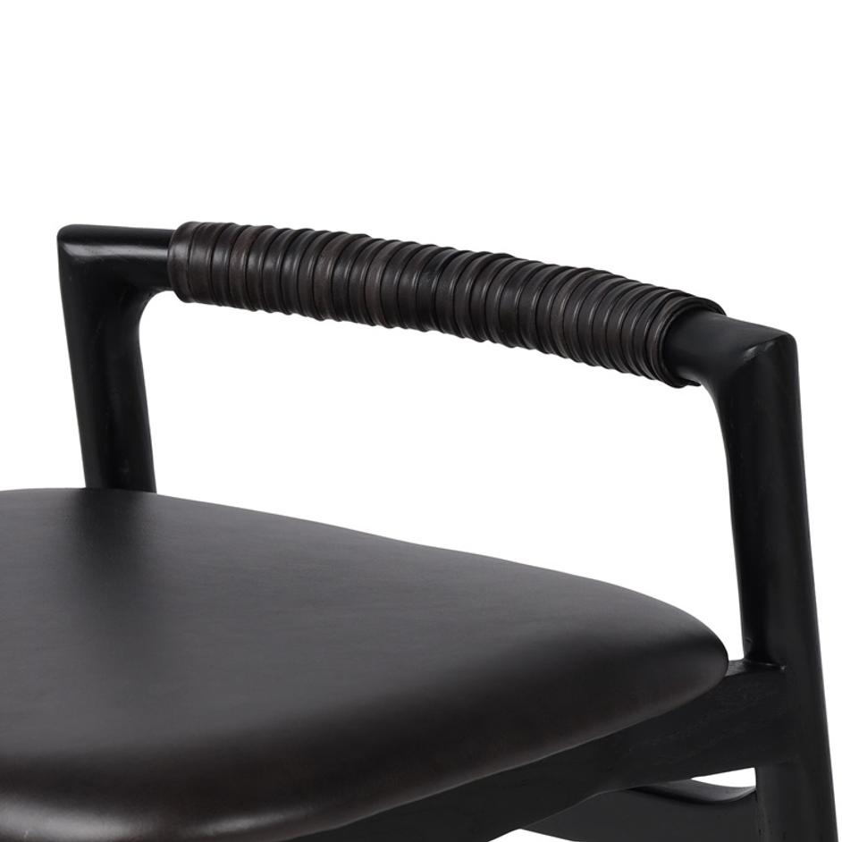 Baden Bar + Counter Stool - Sonoma Black by Four Hands