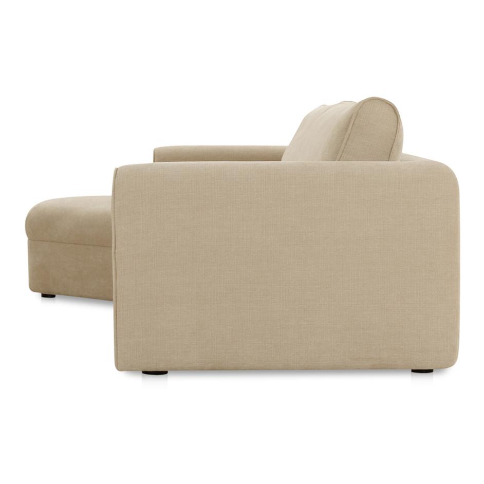Madrid Left Sectional Cool Beige by Moes Home