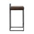 Belfort Counter Stool 26" Cocoa by Classic Home