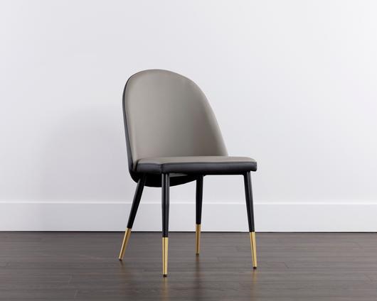 KLINE DINING CHAIR - DILLON STRATUS / DILLON BLACK by Sunpan