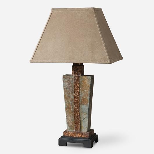 Slate Accent Lamp by Uttermost