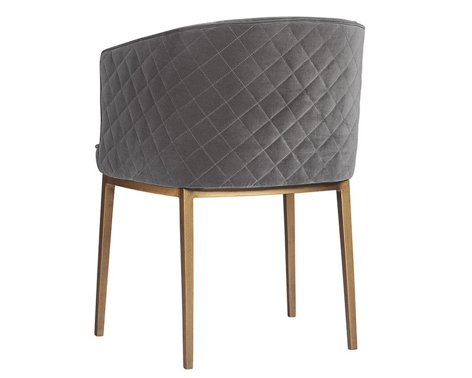 Cornella Dining Chair - Blush Grey by Sunpan