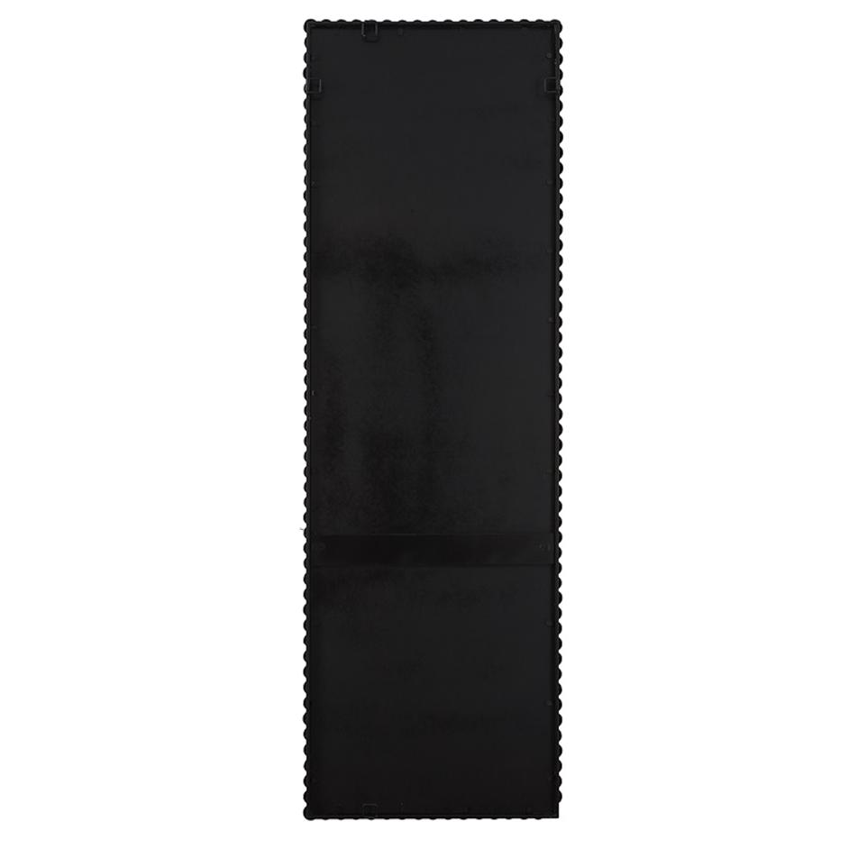 Serna Black Tall Mirror by Uttermost