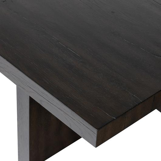 Isaac Coffee Table - Smoked Black Veneer by Four Hands