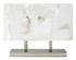 Ghost Horizon Alabaster Table Lamp, Silver by Jamie Young