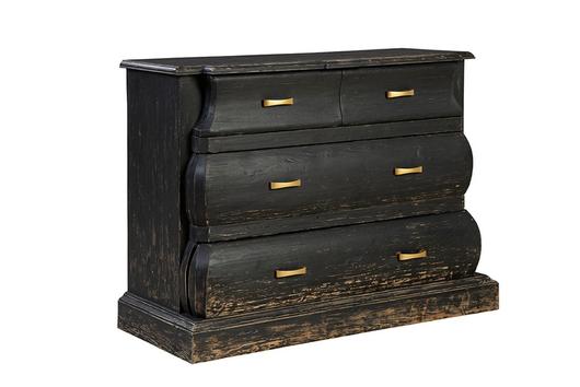 Black Fiona Chest by Furniture Classics