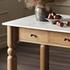 Dothan Kitchen Island - White Marble by Four Hands