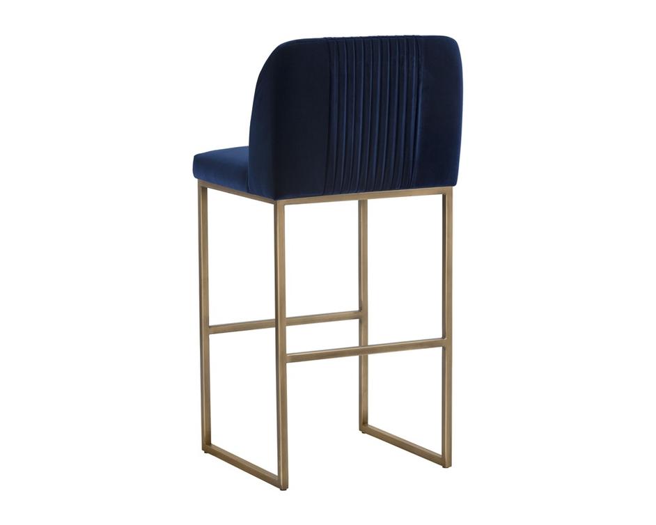 Nevin Barstool - Sapphire Blue by Sunpan