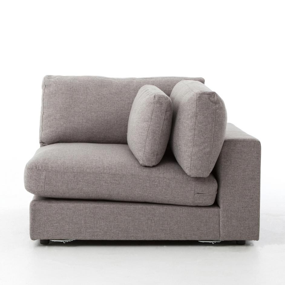 Bloor Sectional Corner in Chess Pewter by FOUR HANDS