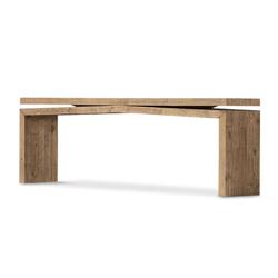 Matthes Console Table - 94" - Sierra Rustic Natural by Four Hands