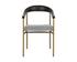 GIORGIO DINING ARMCHAIR - POLO CLUB STONE by Sunpan