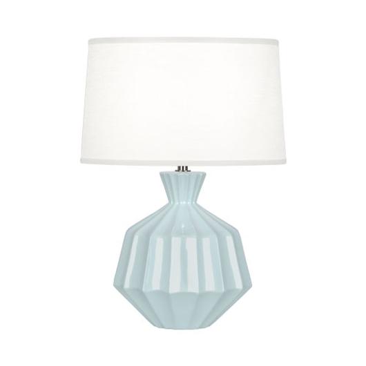 Baby Blue Orion Accent Lamp by Robert Abbey