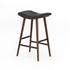 Union Saddle Bar Stool-Dist Black by FOUR HANDS